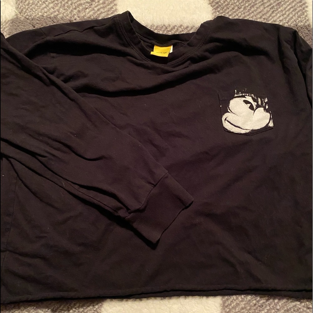 Disney cropped shirt